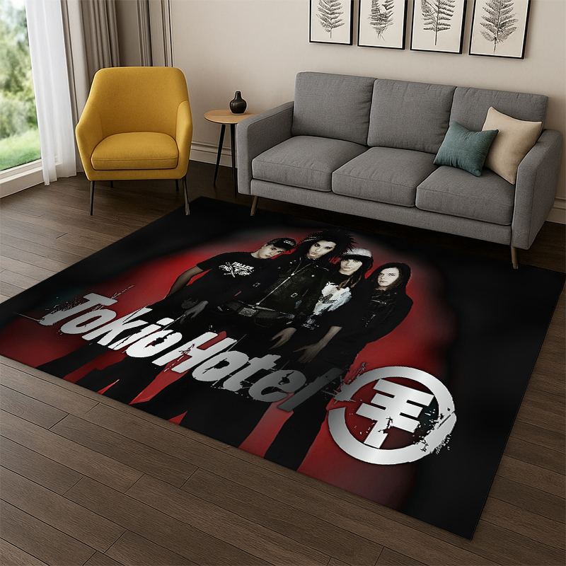 Kids Outdoor Area - Tapete com a imagem do vocalista